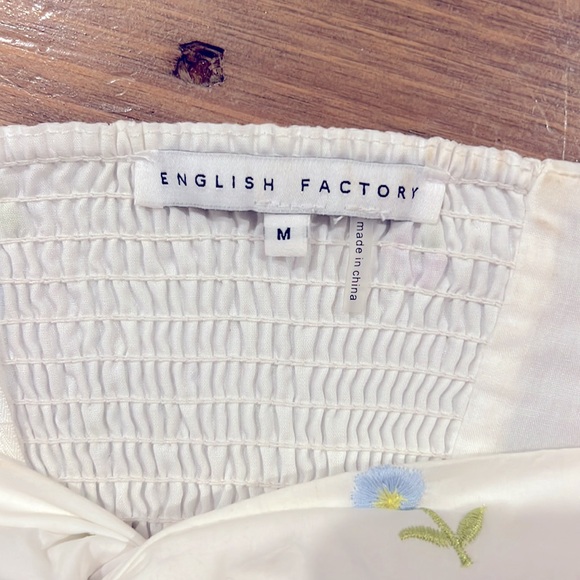 English Factory Floral Ruffle Top - Size M - Picture 7 of 7